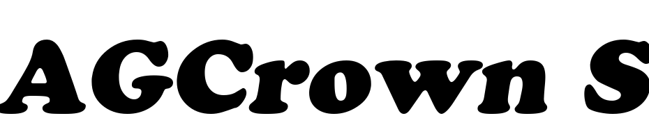 AGCrown Style Oblique cкачати шрифт безкоштовно